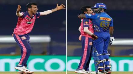 RR Yuzvendra Chahal was furious Suryakumar Yadav calmed him down with hug