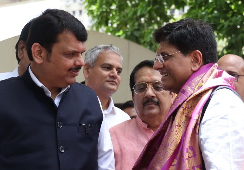 भाजपाकडून पीयूष गोयल यांना तिसऱ्यांदा राज्यसभेसाठी संधी देण्यात आली आहे.