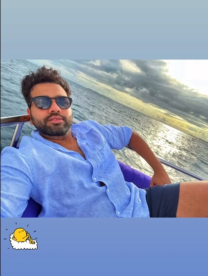 Rohit Sharma Ritika Sajdeh Maldives