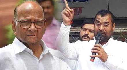 Sadabhau Khot criticizes Sharad Pawar