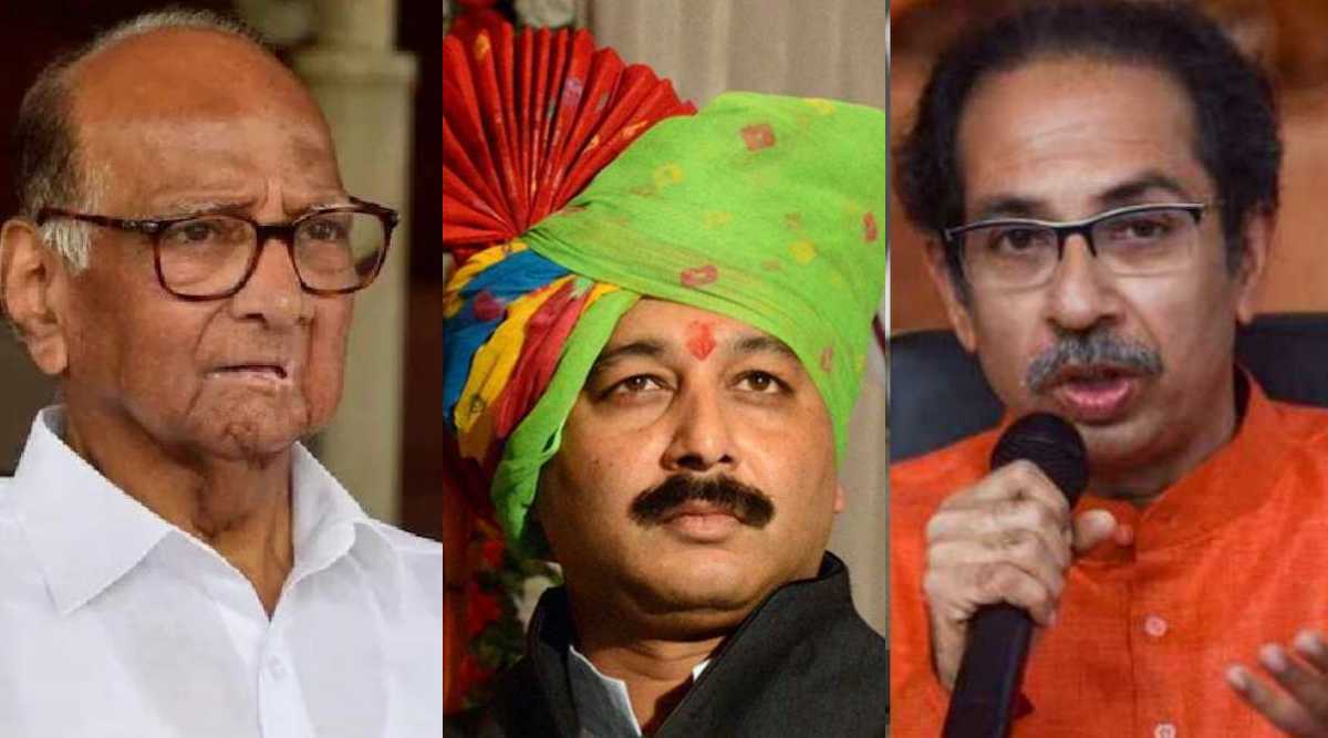 Sharad Pawar Sambhajiraje Chhatrapati Uddhav Thackeray