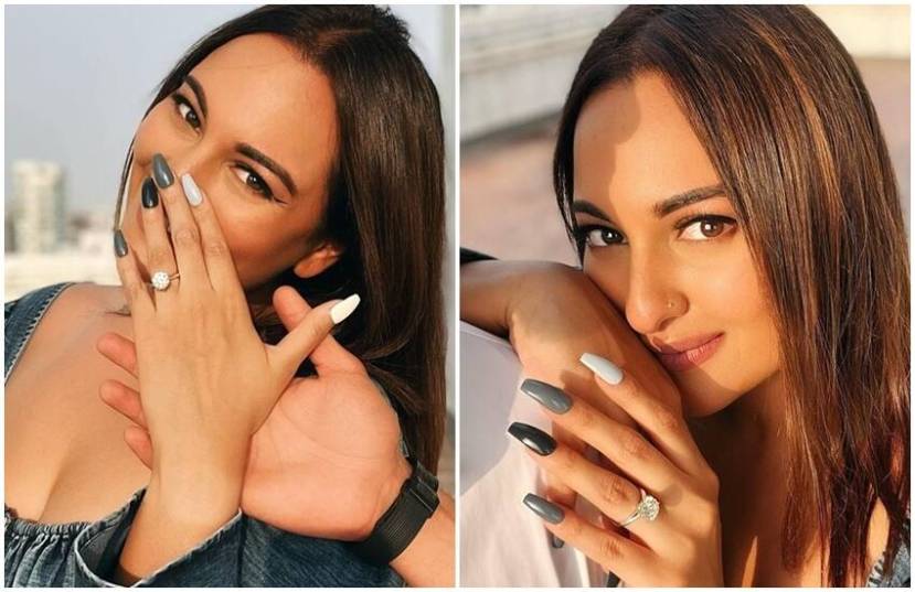 Sonakshi Sinha Engagement: बॉलिवूड अभिनेत्री सोनाक्षी सिन्हाने अचानक इन्स्टाग्रामवर असे फोटो शेअर केले आहेत, ज्यानंतर तिचा ट्रेंड सुरू झाला आहे. वास्तविक सोनाक्षीने शेअर केलेले फोटो पाहून सोनाक्षी सिन्हाचा साखरपुडा झाल्याचे बोलले जात आहे. या फोटोंमध्ये ती एंगेजमेंट रिंग फ्लॉंट करताना दिसत आहे पण तिने तिचा पार्टनर कोण आहे हे सांगितलेले नाही.