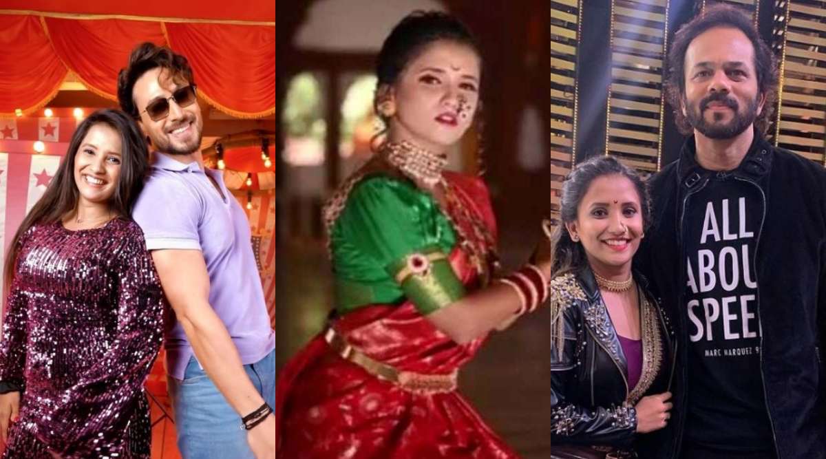 Vaishnavi Patil Dancer Instagram celebrity Reels collage 12