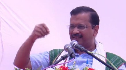 ‘भाजपाचा अहंकार तोडण्यासाठी एक संधी द्या’, अरविंद केजरीवालांनी साधला निशाणा