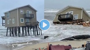 3 crore rupees house washed away in the sea