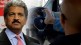 A man driving car without hands won Anand Mahindra's heart