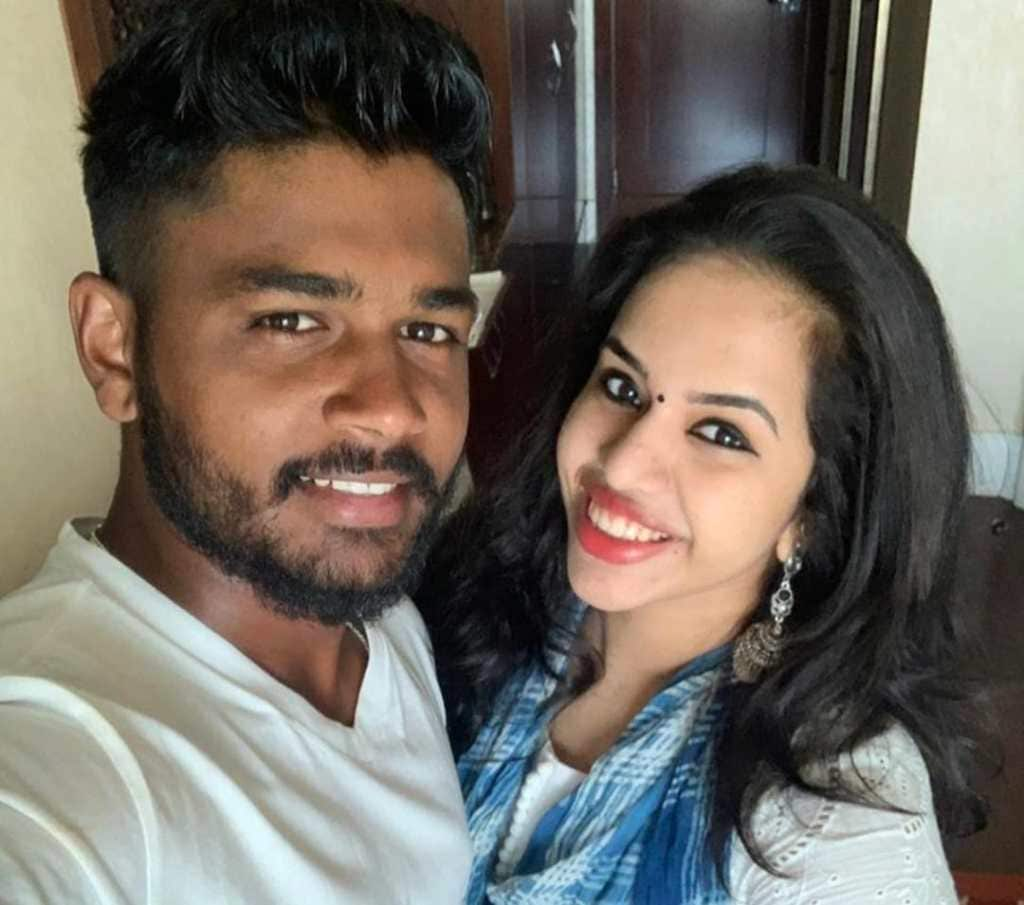 Sanju Samson, Charulatha Samson