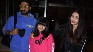 aishwarya rai spotted at airport, aishwarya rai leaves for cannes with daughter