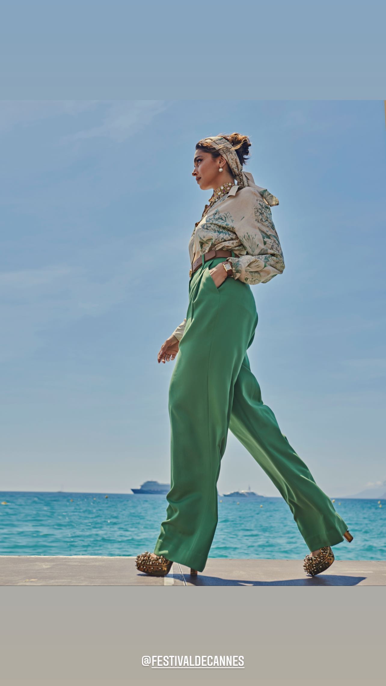 cannes film festival Deepika Padukone Retro look (1)