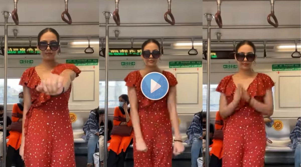 dance in Delhi metro