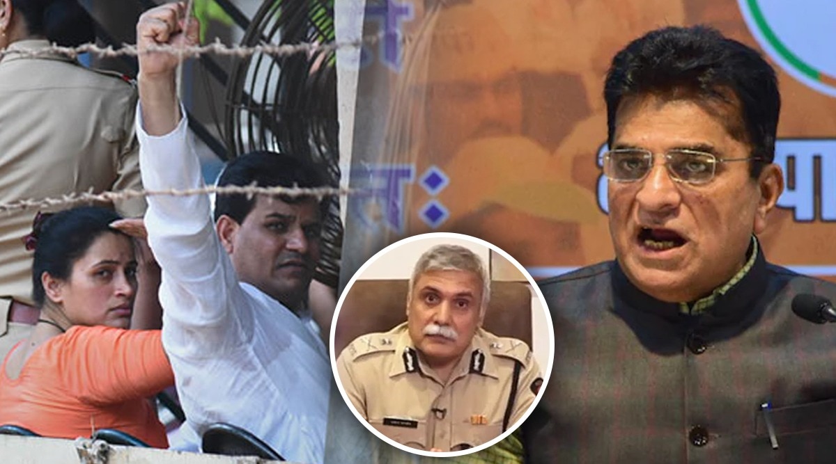 “राणा दाम्पत्याला तुरुंगात टाकण्याची सुपारी संजय पांडेंनी घेतली होती का?”; किरीट सोमय्यांचा सवाल