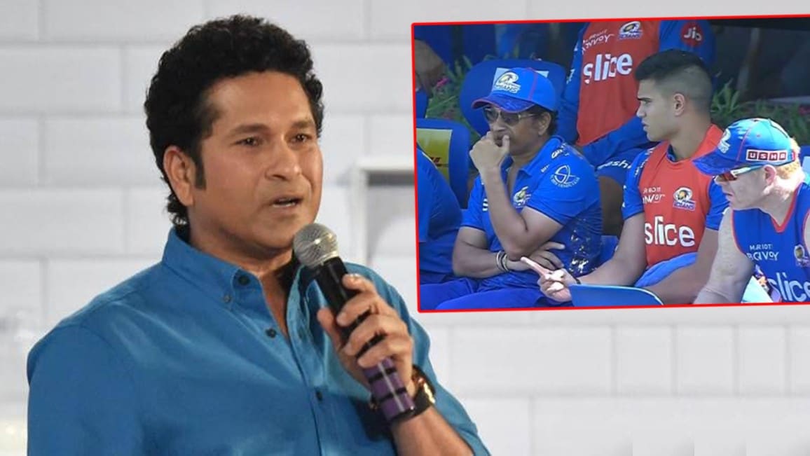 Sachin Tendulkar on arjun tendulkar over selection in MI Team
