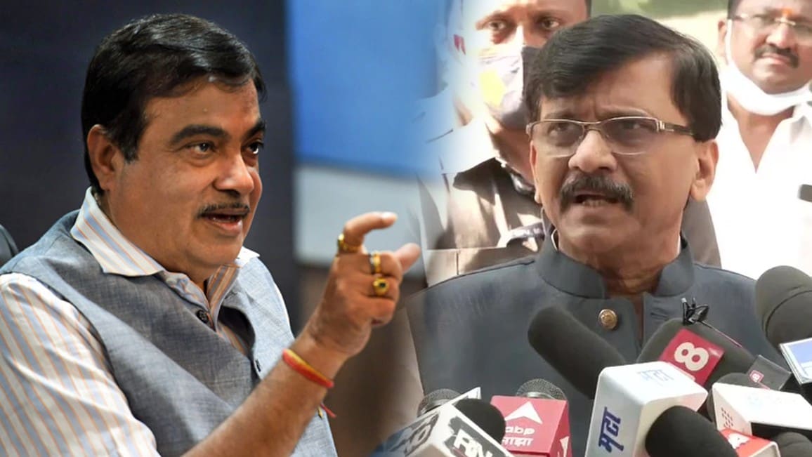 sanjay raut on nitin gadkari