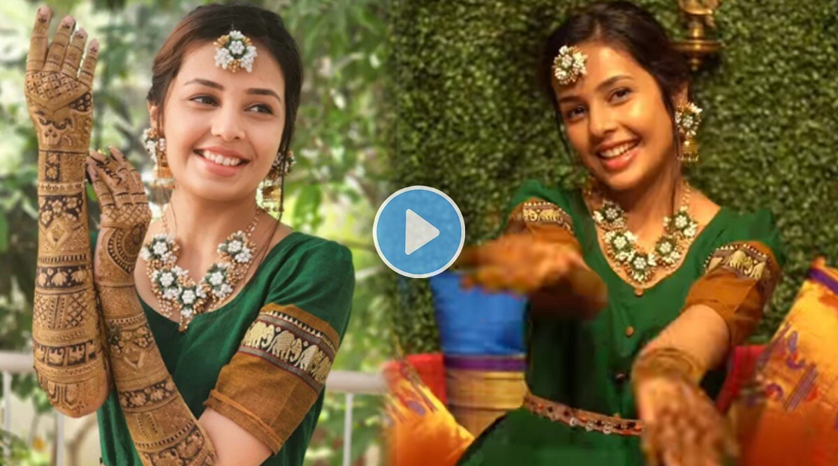 shivani rangole mehendi photos, shivani rangole mehendi look