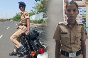 woman depicts as police cheats