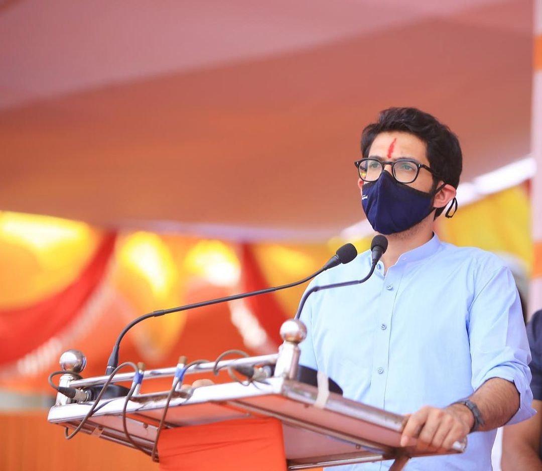 Aaditya Thackeray Childhood Photos Viral On Social Media