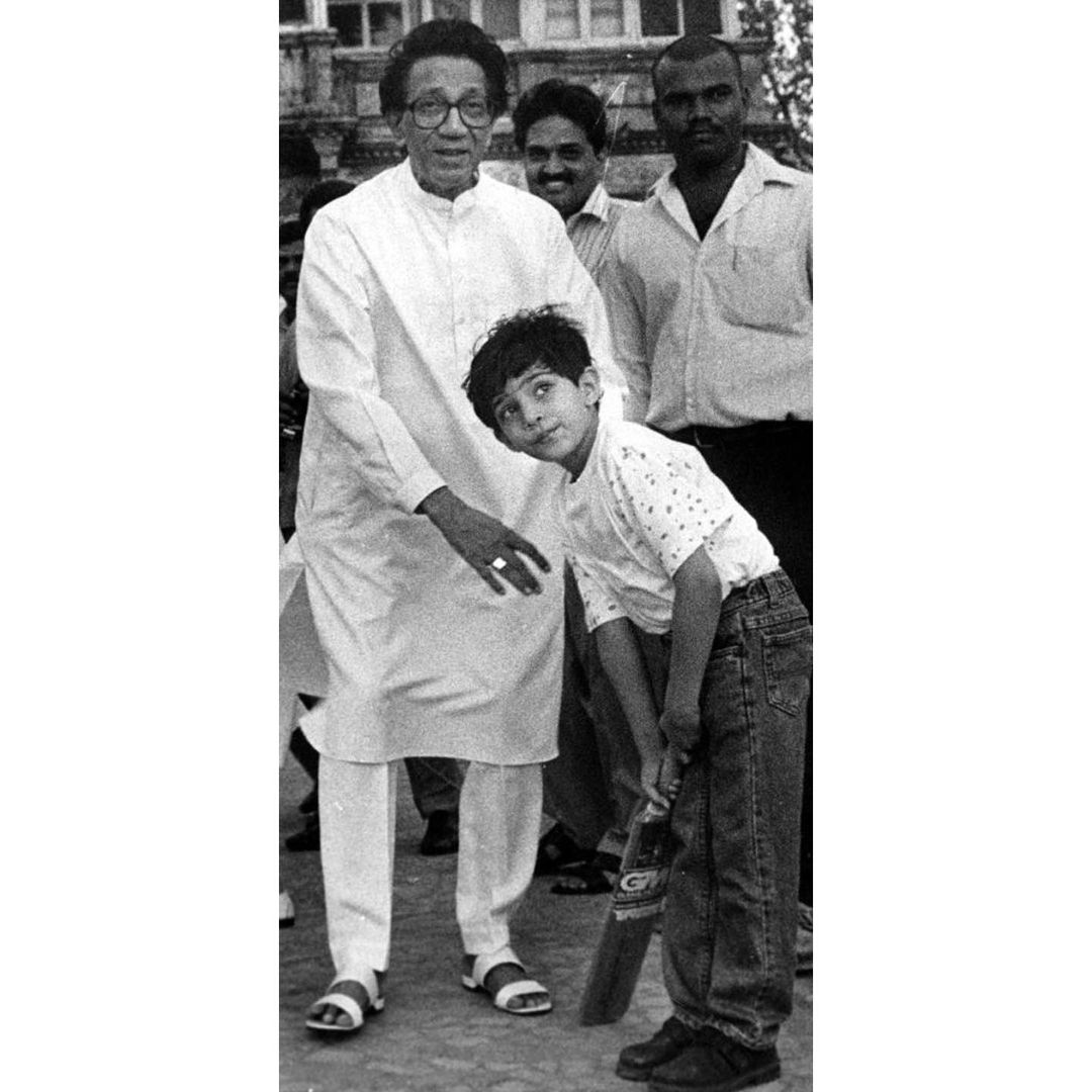 Aaditya Thackeray Childhood Photos Viral On Social Media