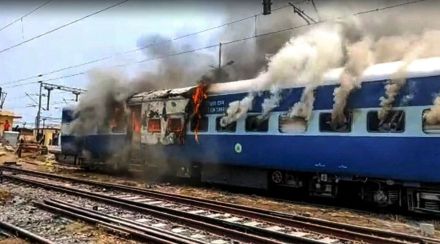 Agnipath Protests Intensify Trains Set On Fire In Bihar Uttar Pradesh