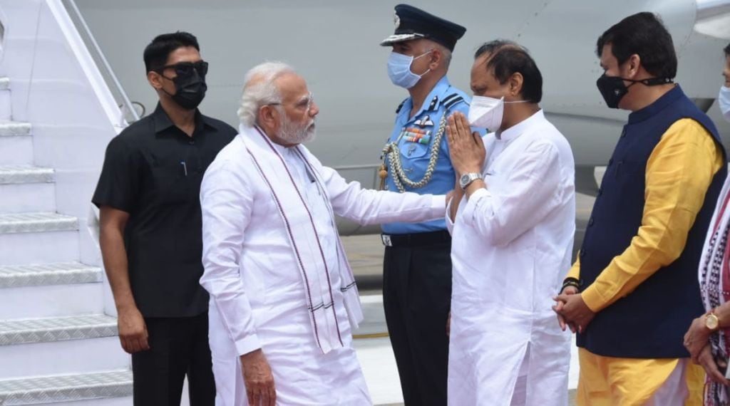 PM Narendra Modi and Maharashtra Deputy CM Ajit Pawar Photo