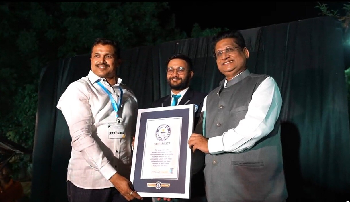 India NHAI Sets Guinness World Record For Laying 75 Km Highway between Amravati to Akola In Just 5 Days