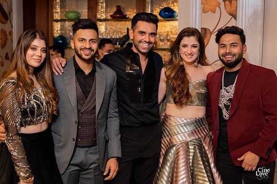 Deepak Chahar Wedding Reception