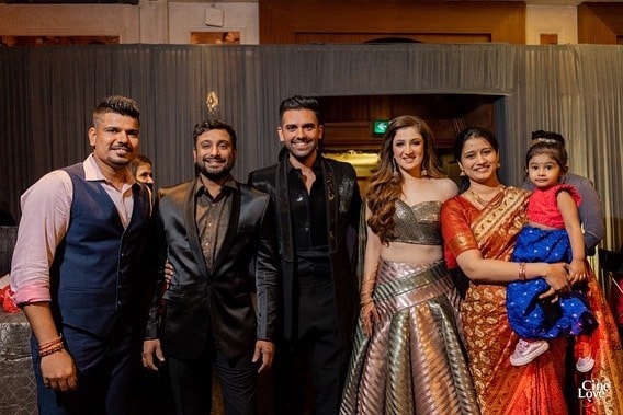 Deepak Chahar Wedding Reception