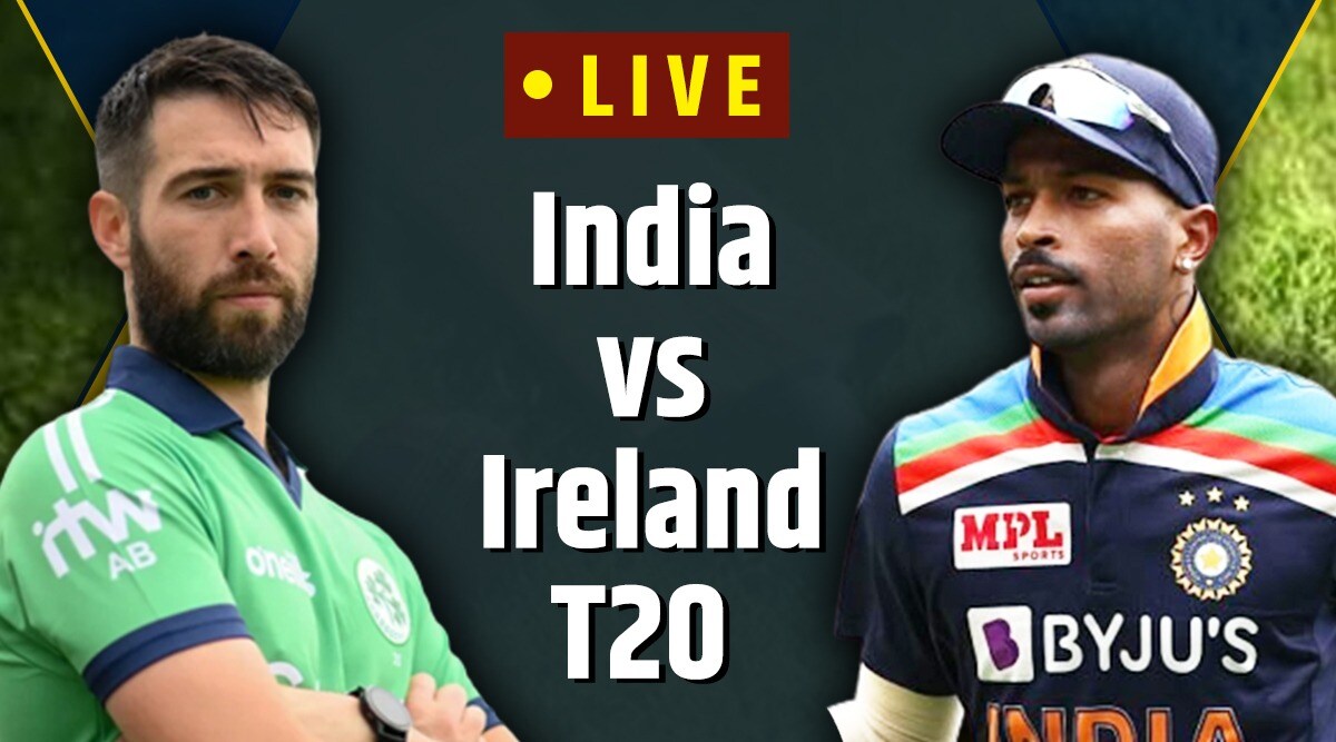 IND vs IRE 1st T20 Live Score