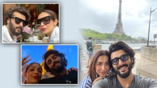 Maliaka Arora Arjun Kapoor Paris tour romantic photos