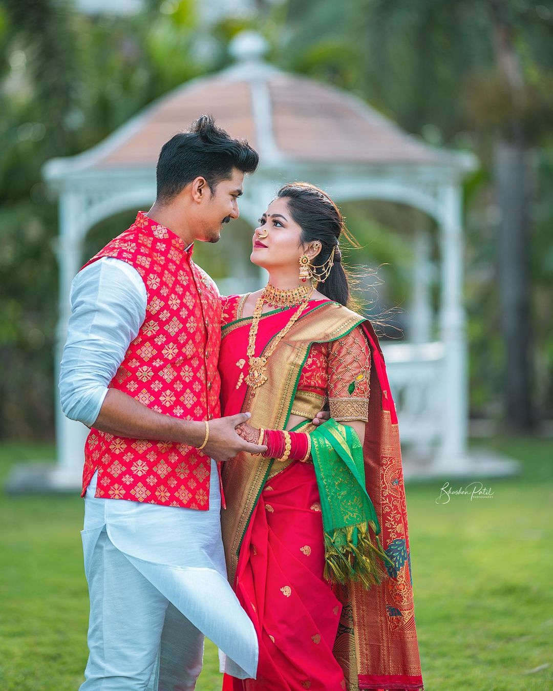 Marathi Actor Engagement Photos