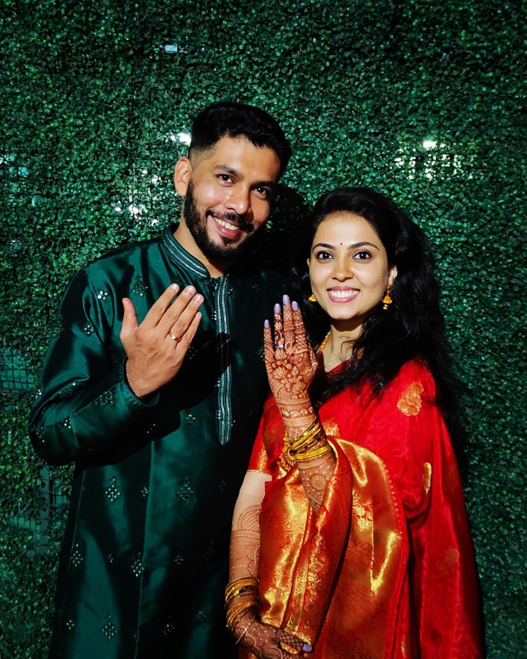 Marathi Actor Engagement Photos