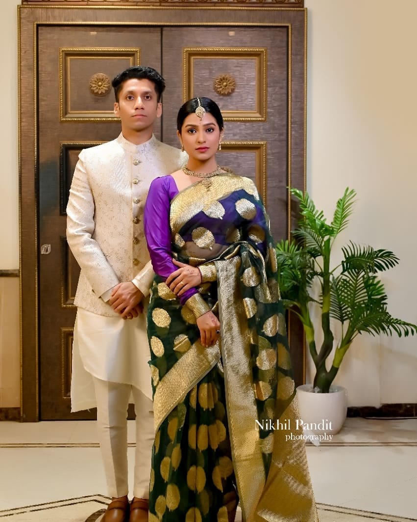 Marathi Actor Engagement Photos