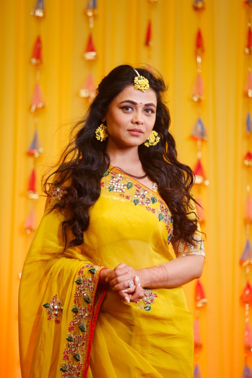 Mazi Tuzi Reshimgath serial Yash Neha Haldi Ceremony