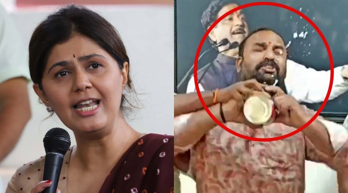 Pankaja Munde supporter Mukund Garje 4
