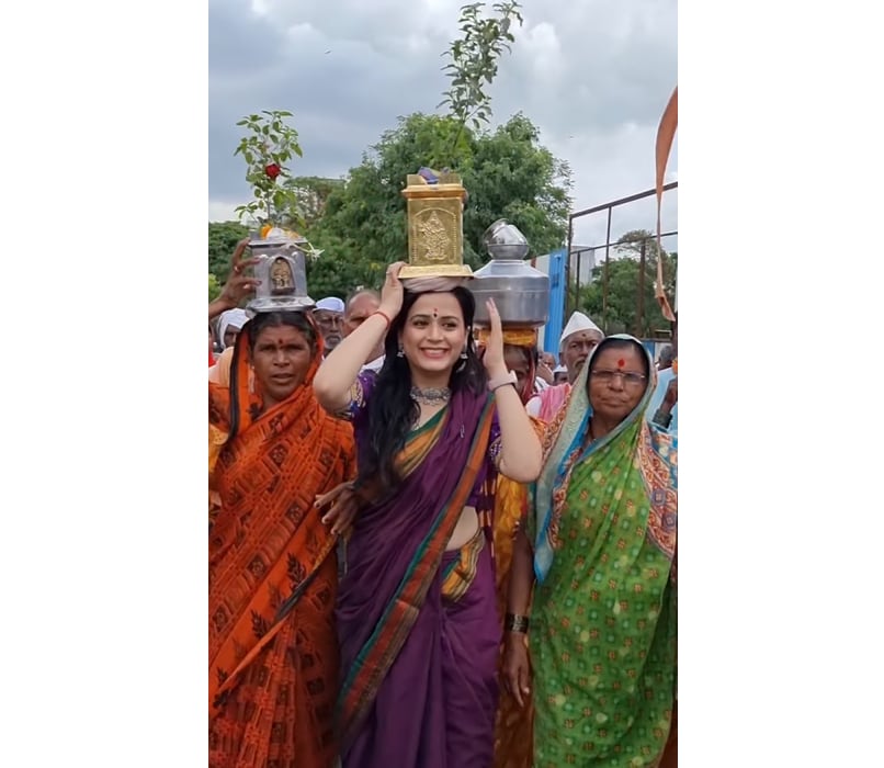 Prajakta Gaikwad Pandharpur Wari Pune Maharashtra