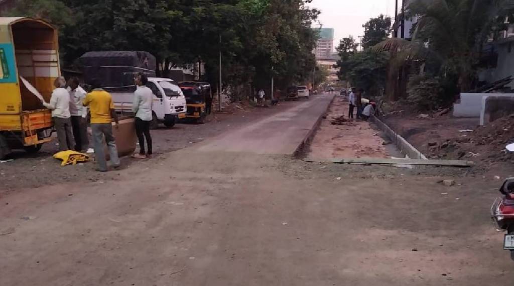 Road work Dombivali