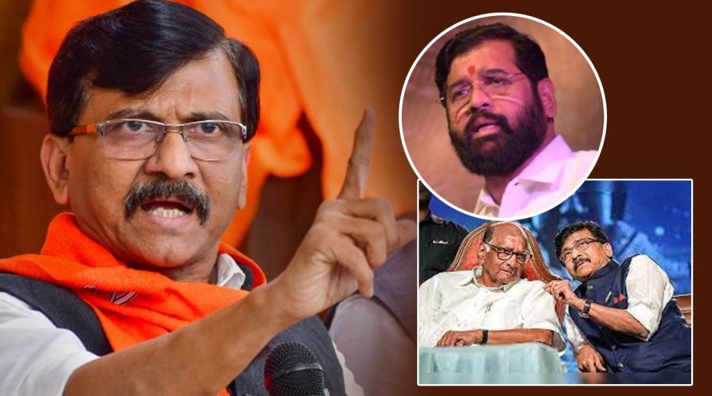 Shivsena Sanjay Raut challenge Eknath Shinde