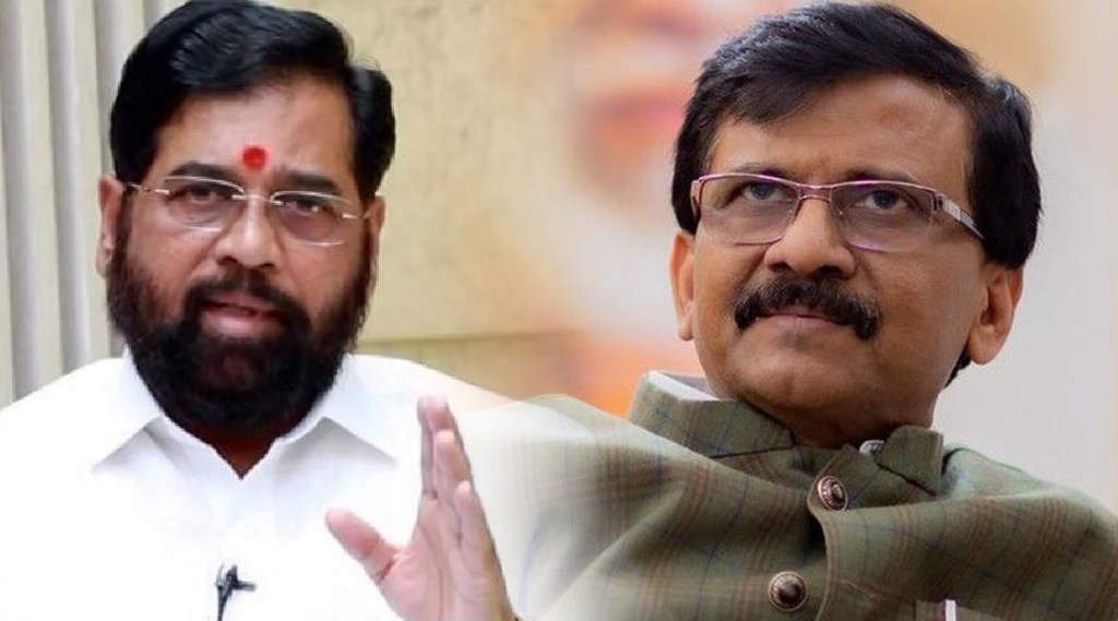 Sanjay Raut reaction about Eknath Shinde