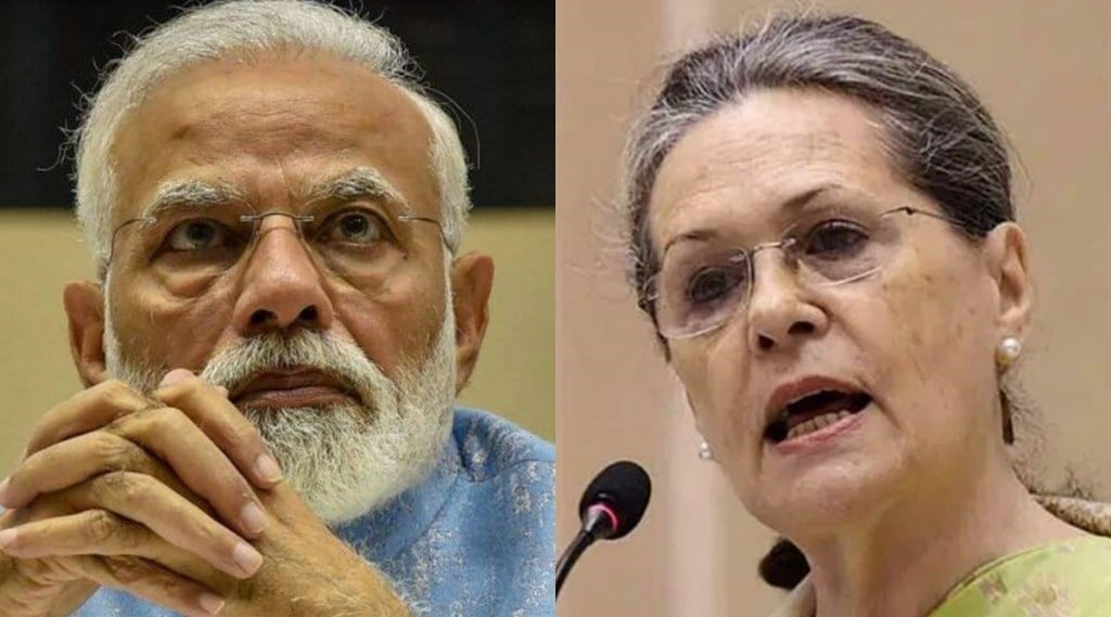 Sonia Gandhi Narendra Modi