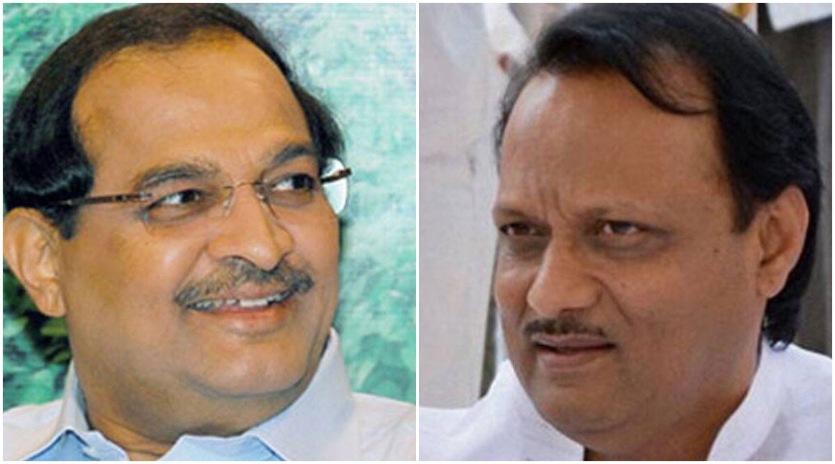 Vikhe Patil and ajit Pawar