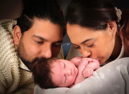 Yuvraj Singh hazel keech son name and photo