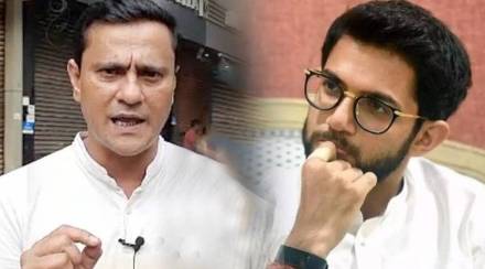 Criticism of MNS leader Sandeep Deshpande over Aditya Thackeray on Bihar visit