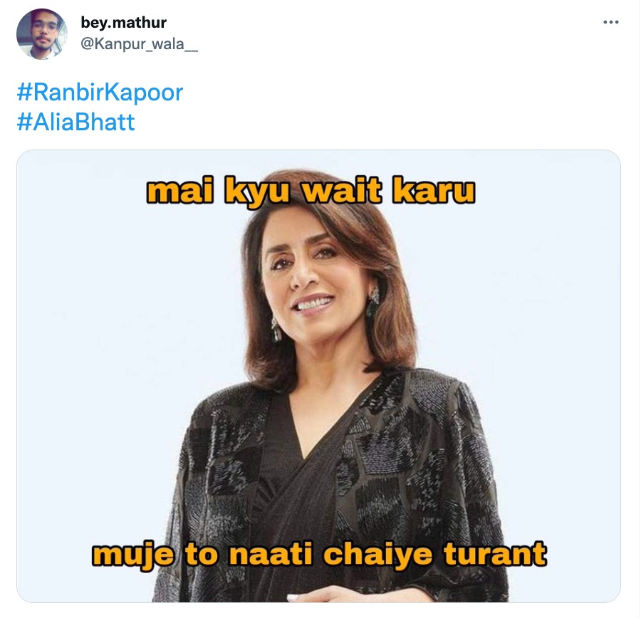 alia bhatt and ranbir kapoor announces pregnancy meme viral