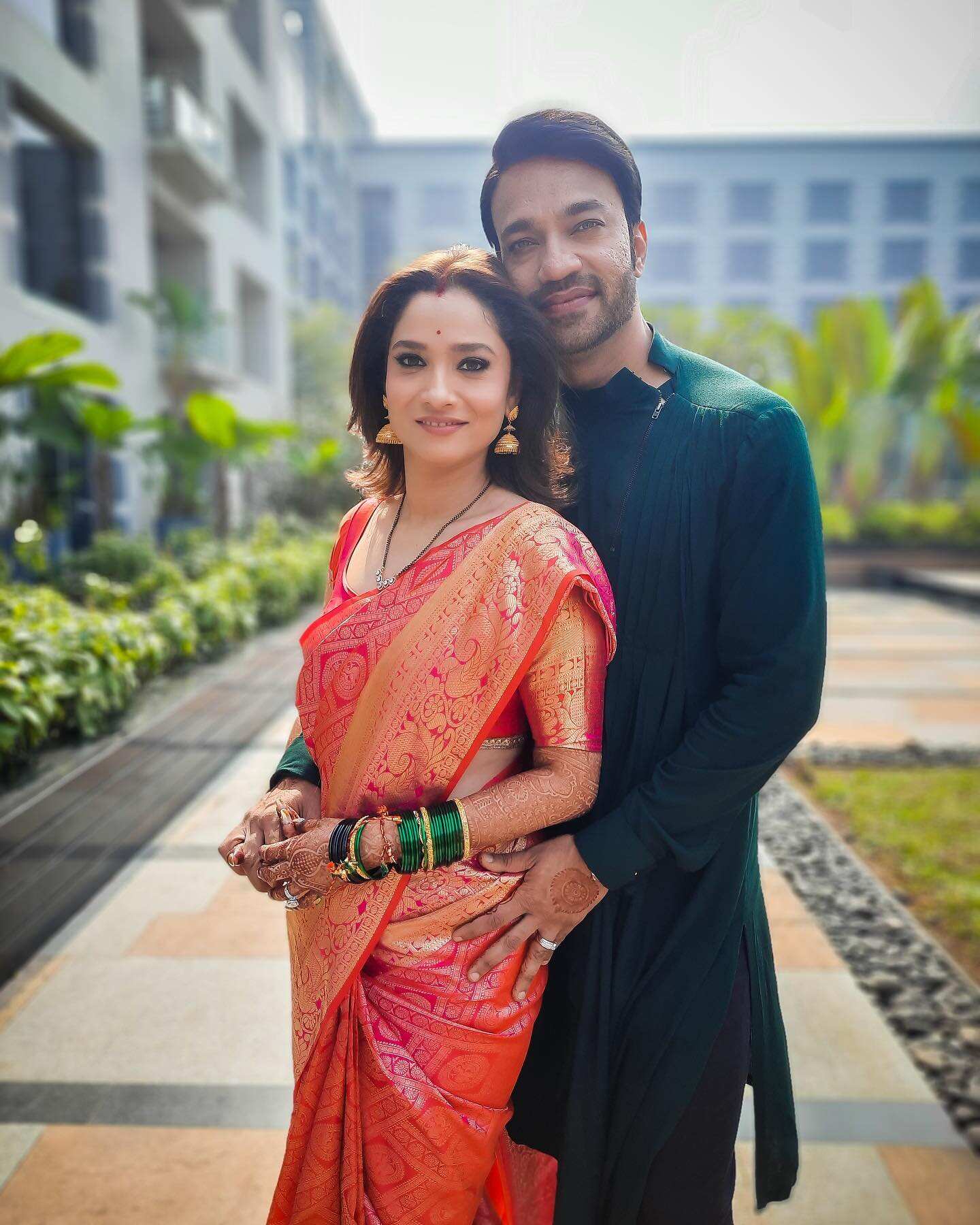 ankita lokhande, vicky jain, 