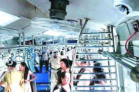 लोकलमधील महिलांचे सर्व डबे सीसी टीव्ही,cctv
