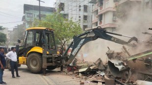 dombavali road widening work