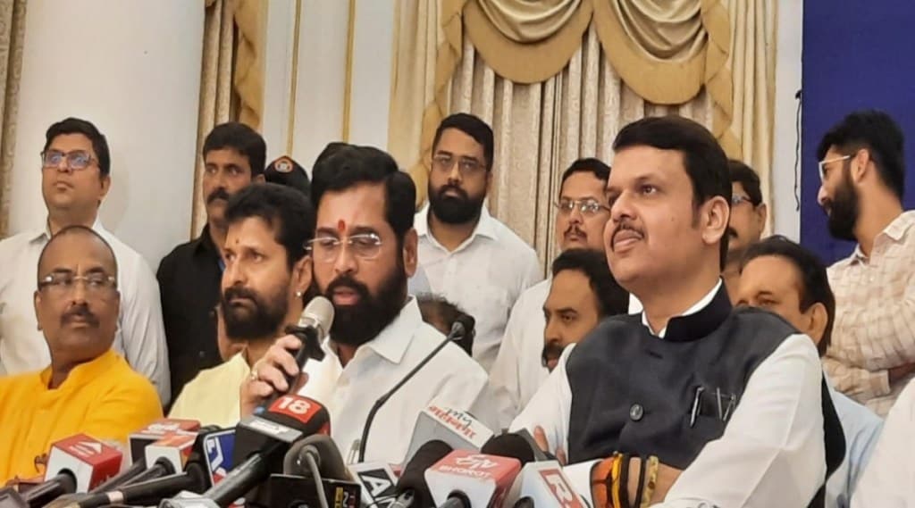 Devendra Fadnavis and Eknath Shinde