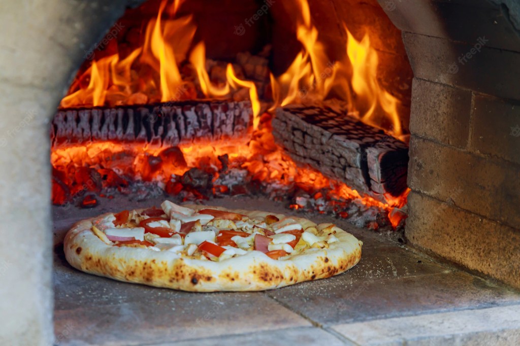 wood fire pizza