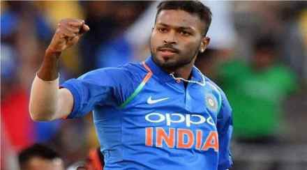 hardik pandya reaction after india win