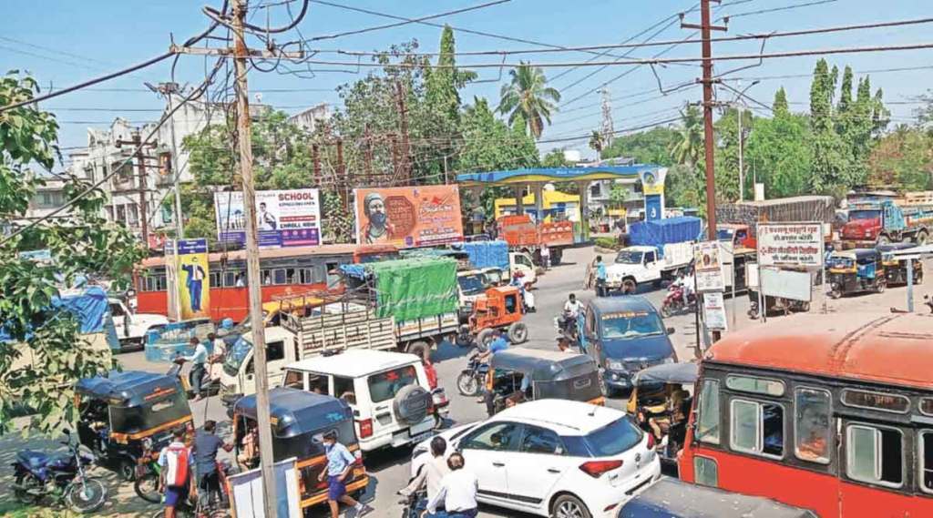 traffic jams in palghar