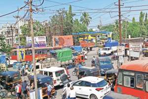 traffic jams in palghar